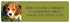 Beagle Address Labels Image 3